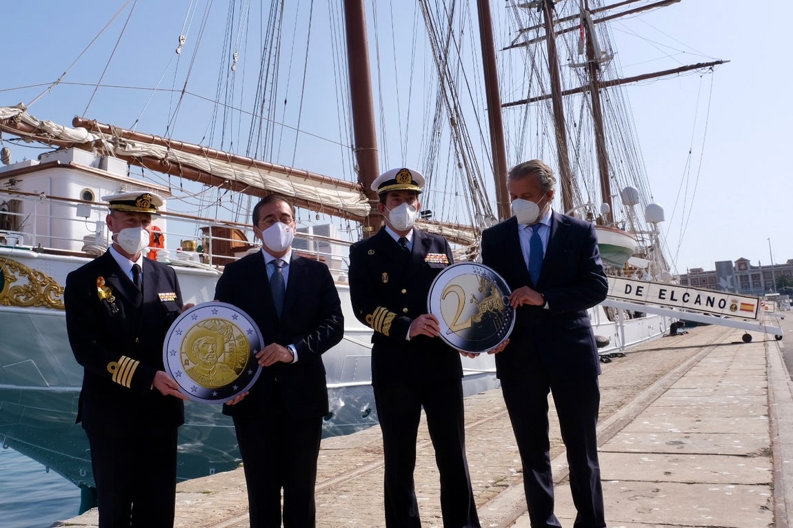 En imágenes: Presentación de la moneda conmemorativa del V Centenario de la Primera Vuelta al Mundo