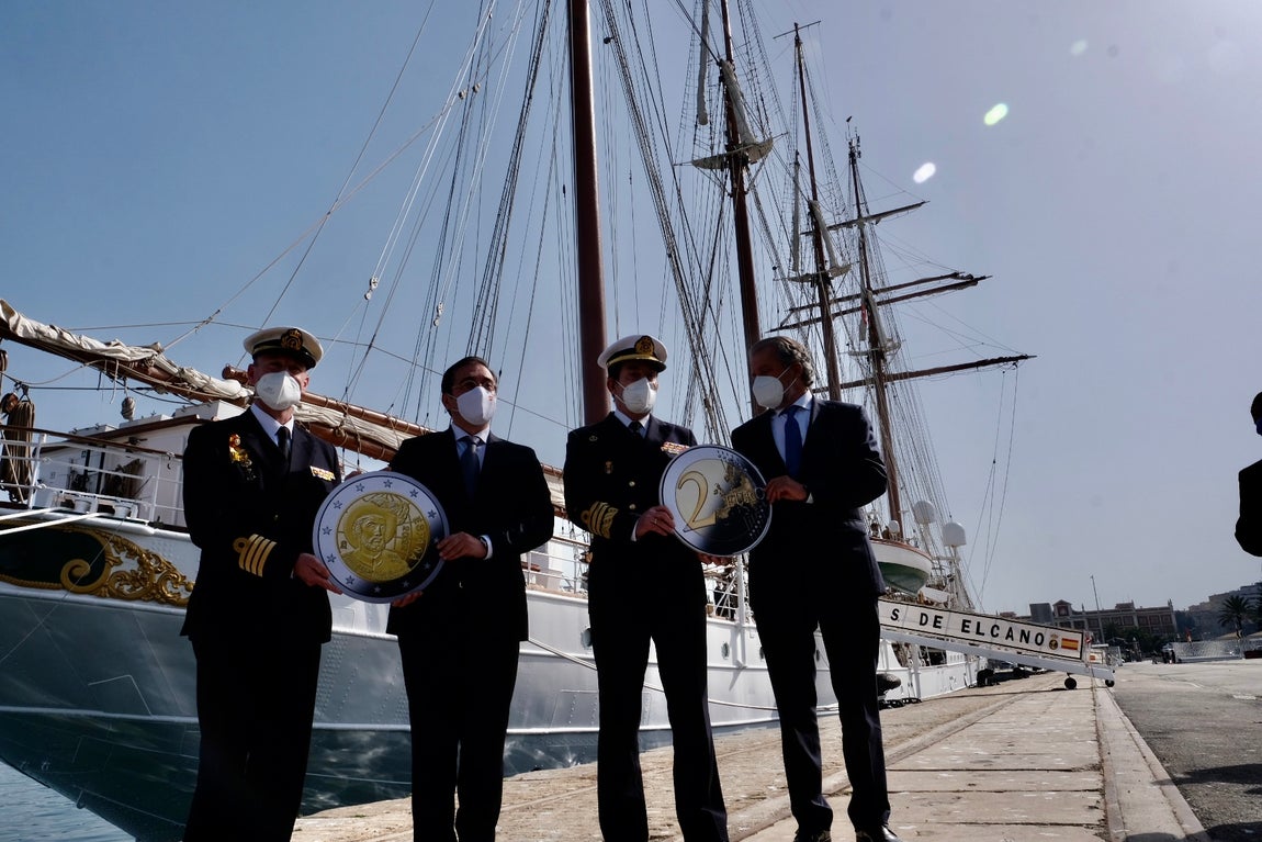 En imágenes: Presentación de la moneda conmemorativa del V Centenario de la Primera Vuelta al Mundo