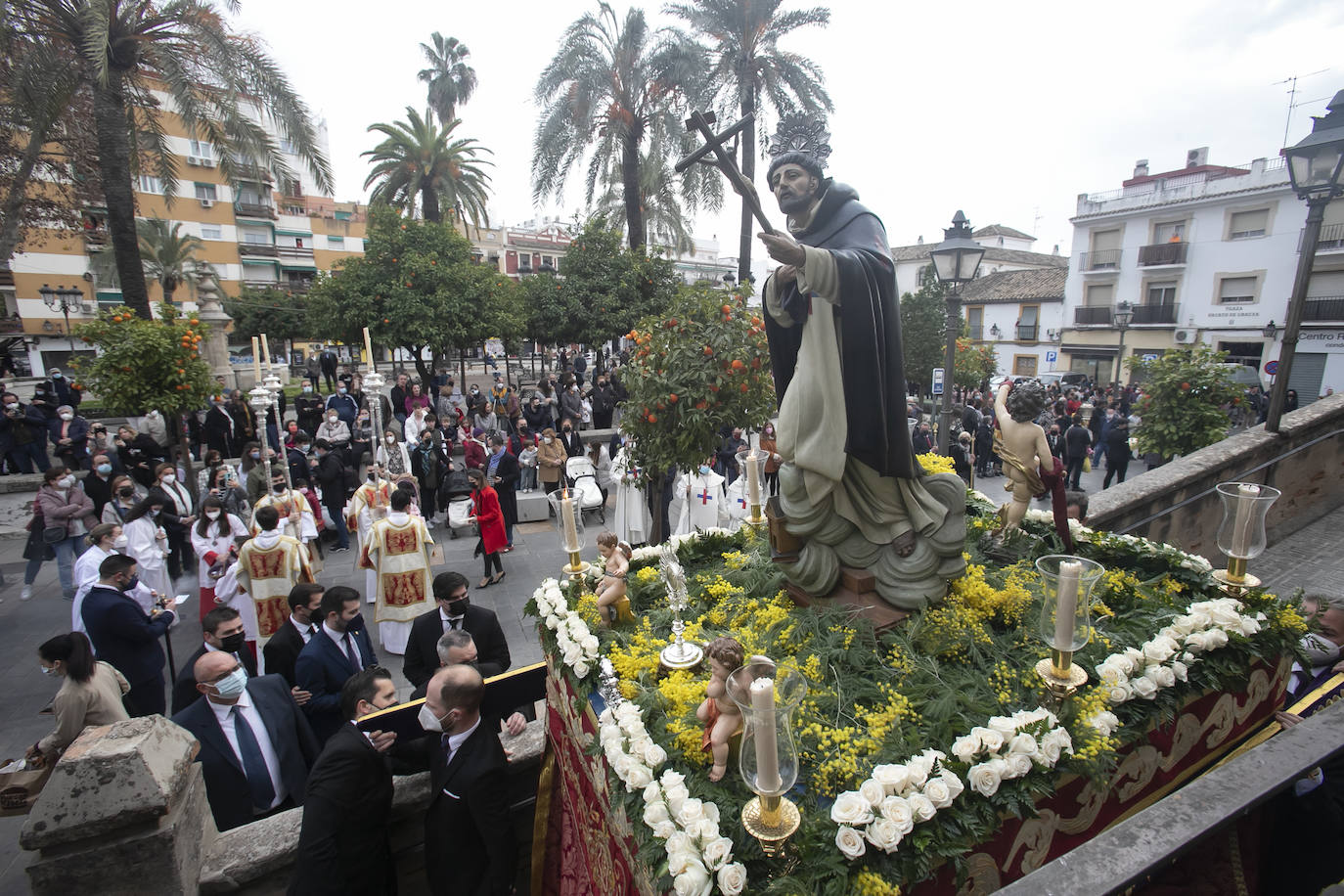 La procesión de San Juan Bautista de la Concepción en Córdoba, en imágenes