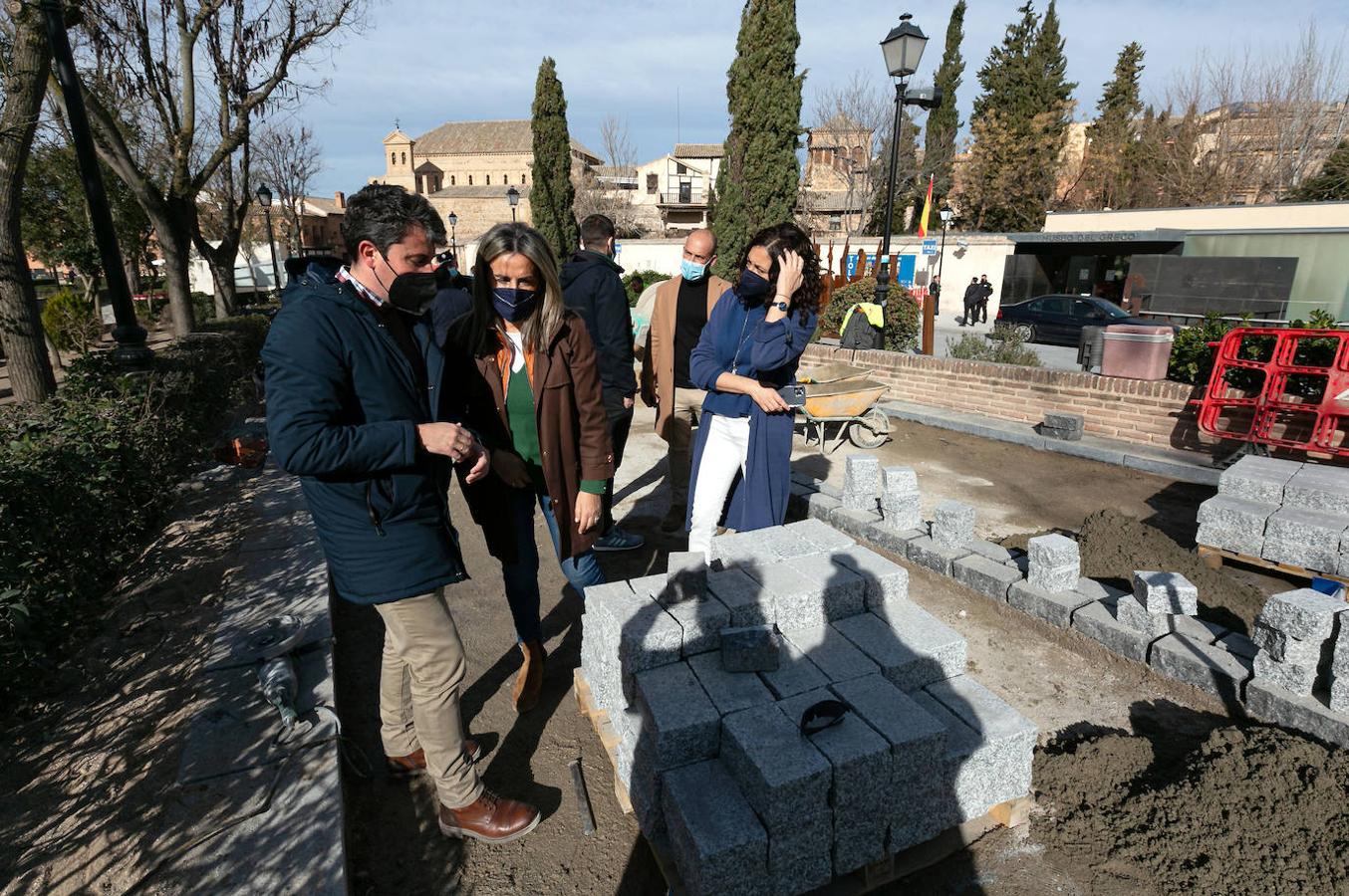 Las obras de la calle Reyes Católicos, en imágenes