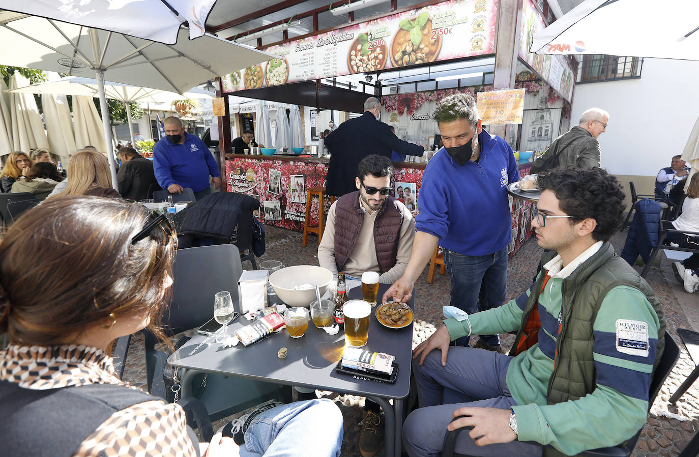 El inicio de la temporada de caracoles en Córdoba, en imágenes