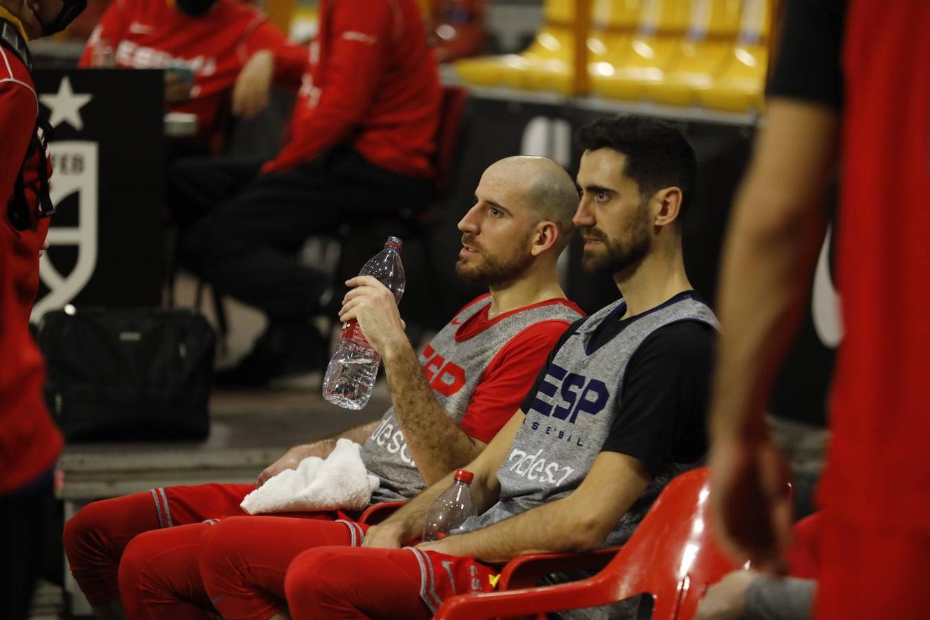 Baloncesto | El primer entrenamiento de España en Córdoba, en imágenes