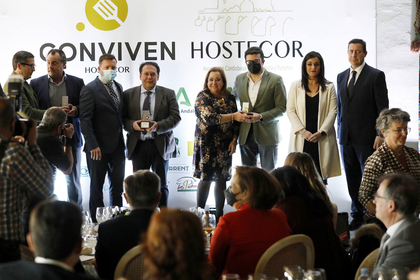 La entrega en Córdoba de los premios Conviven de Hostecor, en imágenes