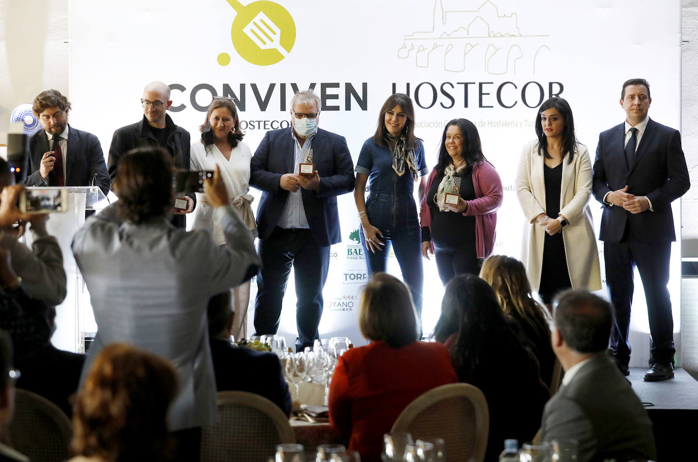 La entrega en Córdoba de los premios Conviven de Hostecor, en imágenes