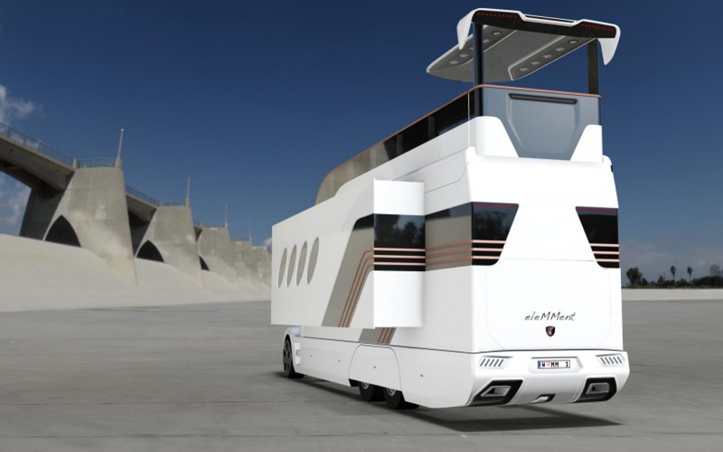 Element Palazzo, la autocaravana que pretende ser tan lujosa como un palacio