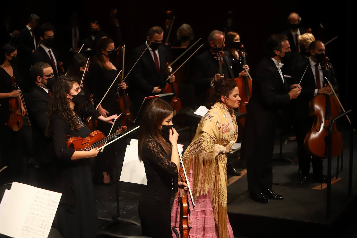 El concierto del Día de Andalucía en Córdoba, en imágenes