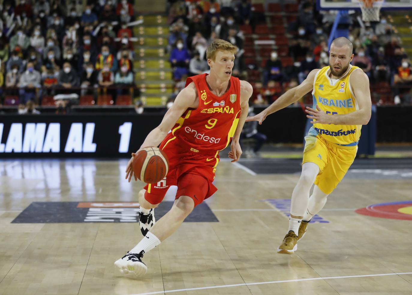 Las mejores imágenes del España - Ucrania de baloncesto en Córdoba