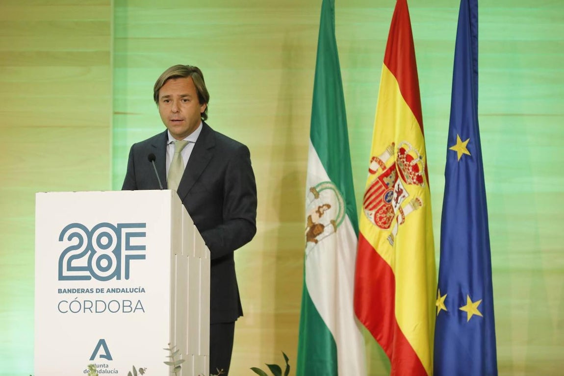 La entrega de las banderas de Andalucía en Córdoba, en imágenes