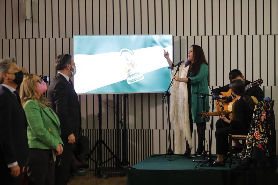 La entrega de las banderas de Andalucía en Córdoba, en imágenes