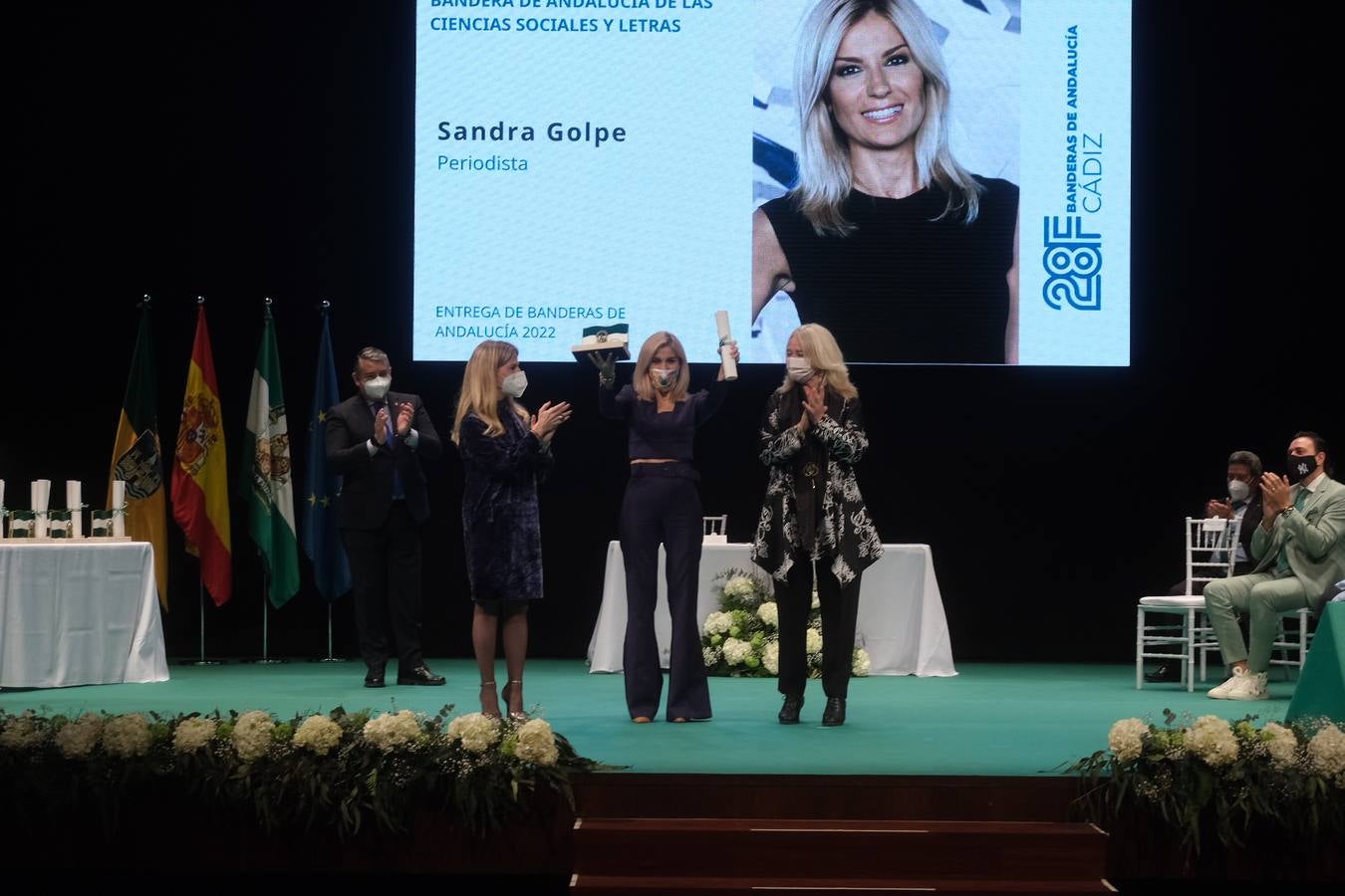 Fotos: Entrega de Banderas de Andalucía en la provincia de Cádiz