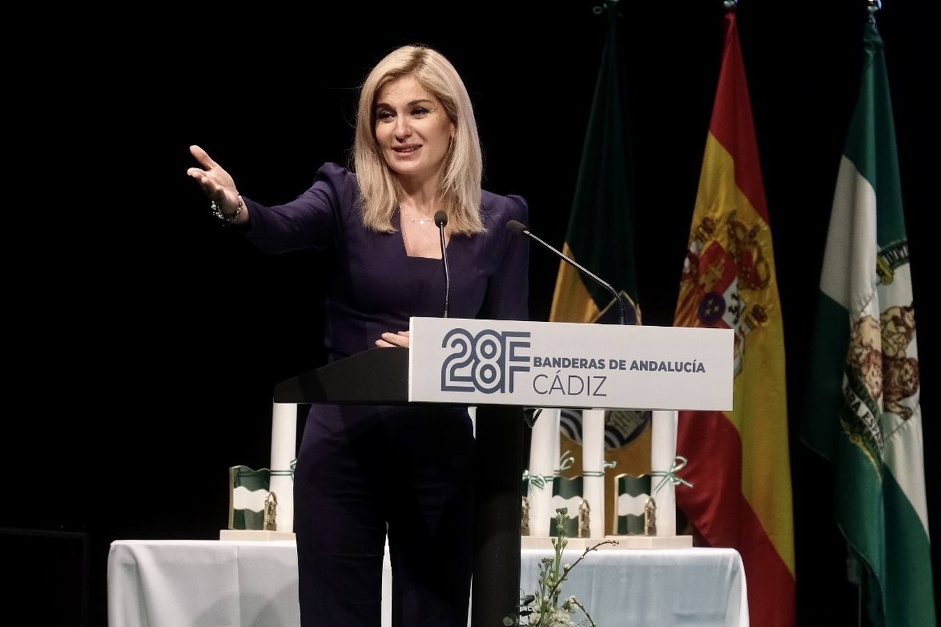 Fotos: Entrega de Banderas de Andalucía en la provincia de Cádiz