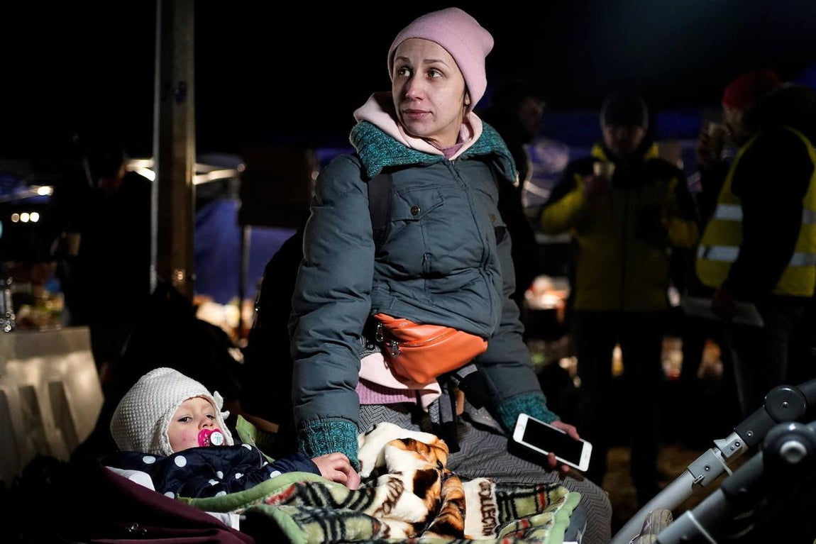 El cuarto día del conflicto en Ucrania, en imágenes