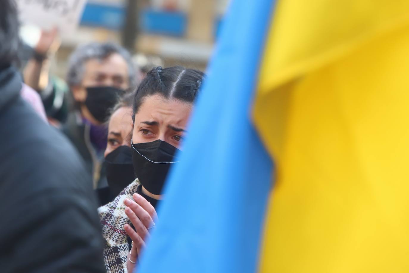 La manifestación contra la guerra en Ucrania en Córdoba, en imágenes