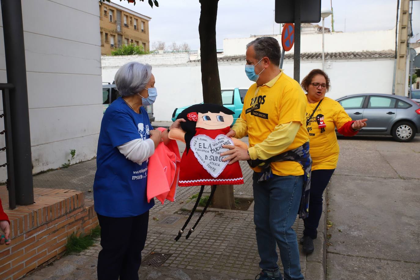 La carrera de relevos &#039;Por un mundo sin enfermedades raras&#039;, en imágenes