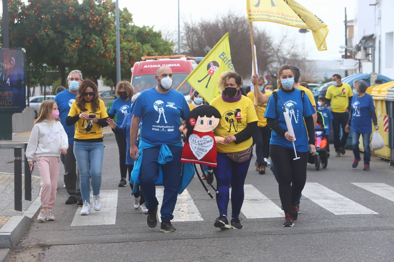 La carrera de relevos &#039;Por un mundo sin enfermedades raras&#039;, en imágenes