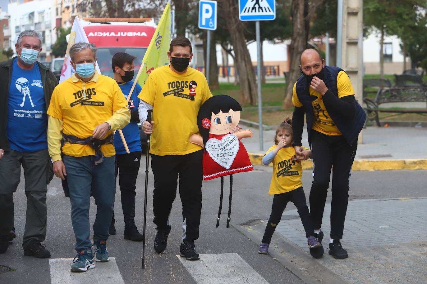 La carrera de relevos &#039;Por un mundo sin enfermedades raras&#039;, en imágenes