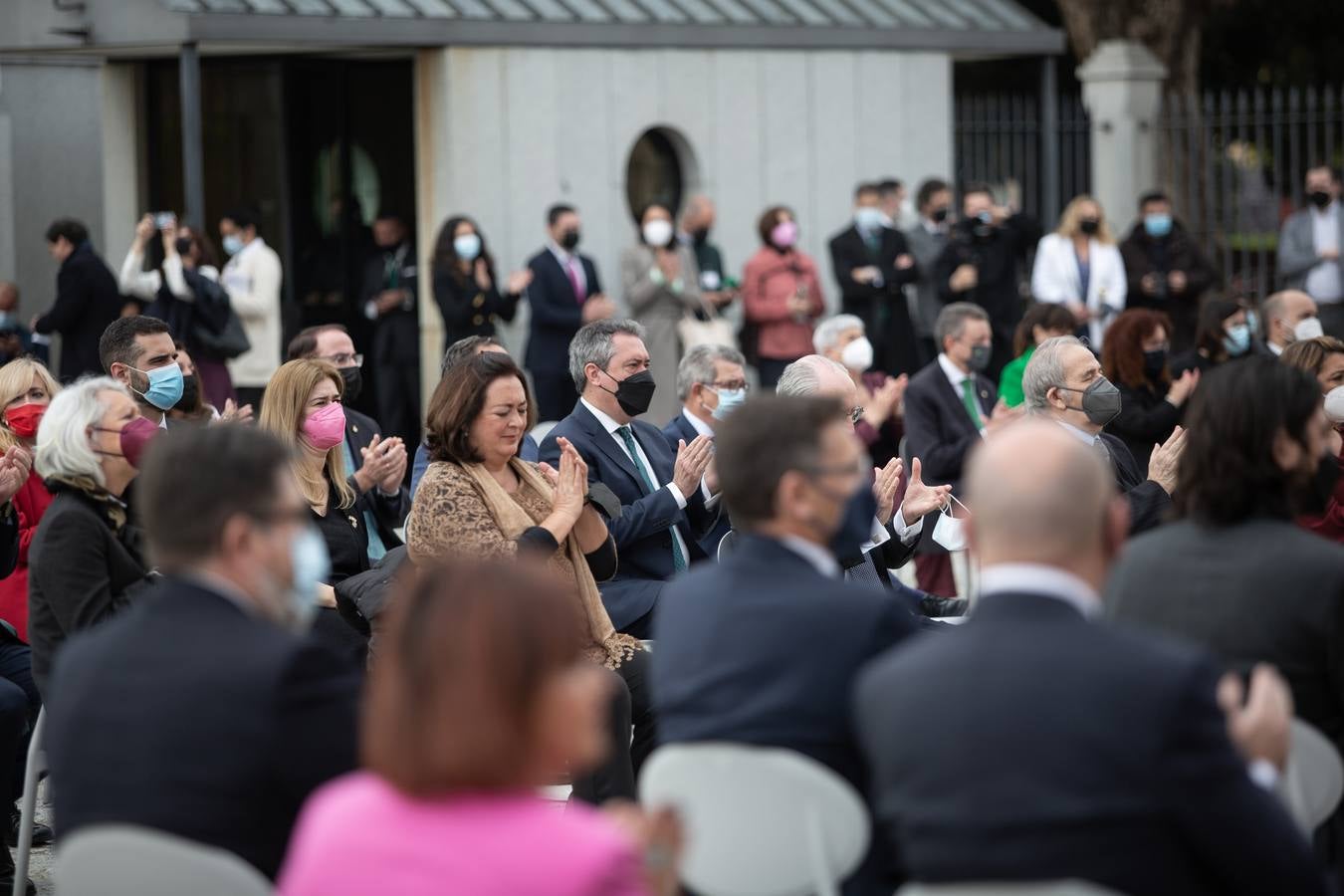 Acto institucional por el 28F en el Parlamento de Andalucía. VANESSA GÓMEZ