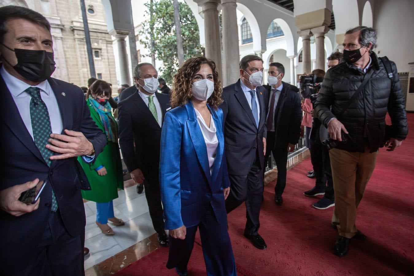 Acto institucional por el 28F en el Parlamento de Andalucía. VANESSA GÓMEZ