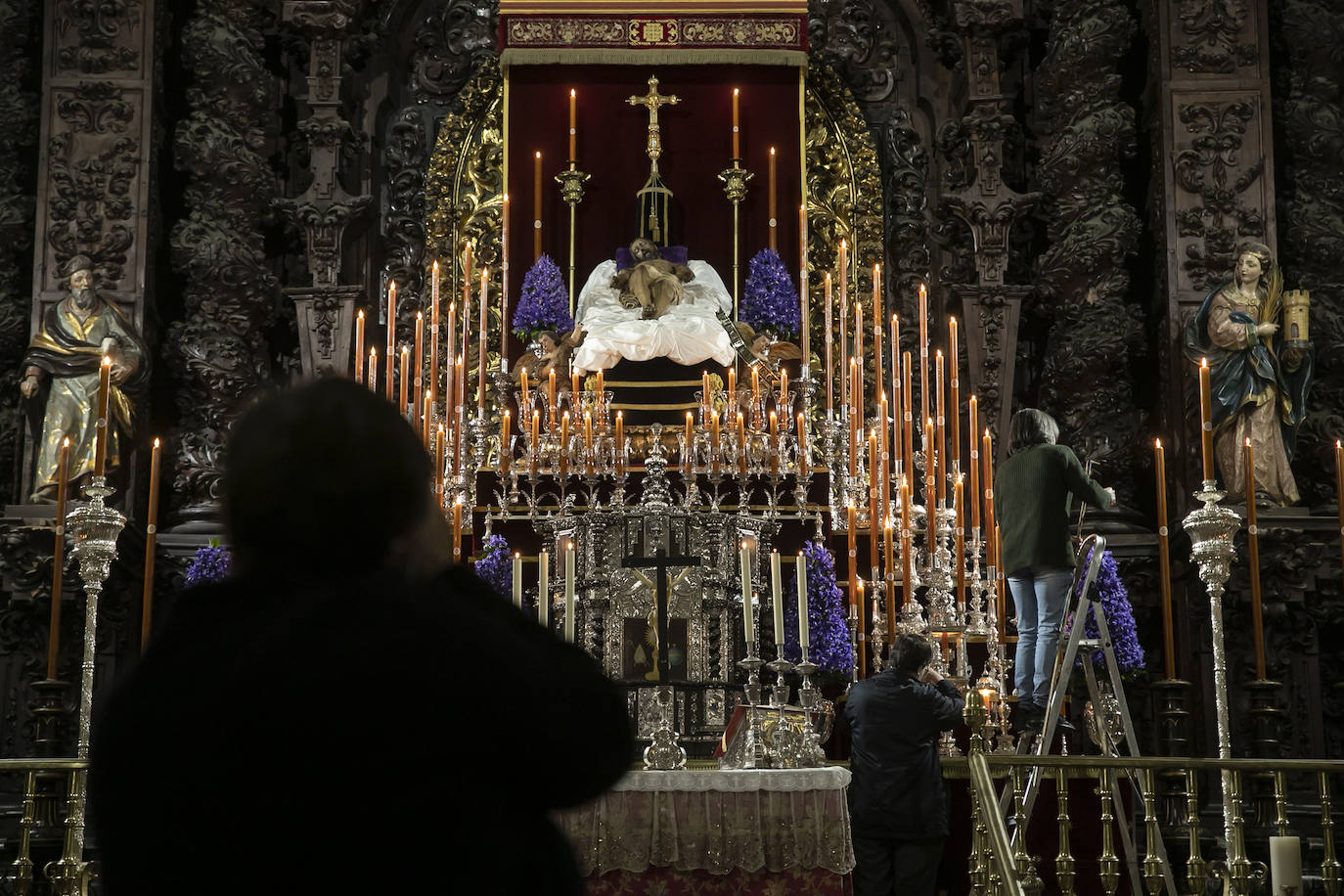 El quinario del Señor Santo Sepulcro de Córdoba, en imágenes