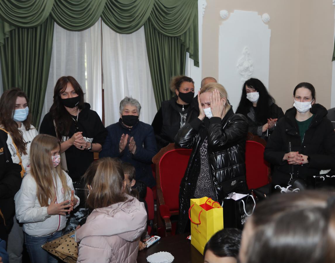 Galería: Así ha sido la recepción de familias ucranianas en Paredes de Nava