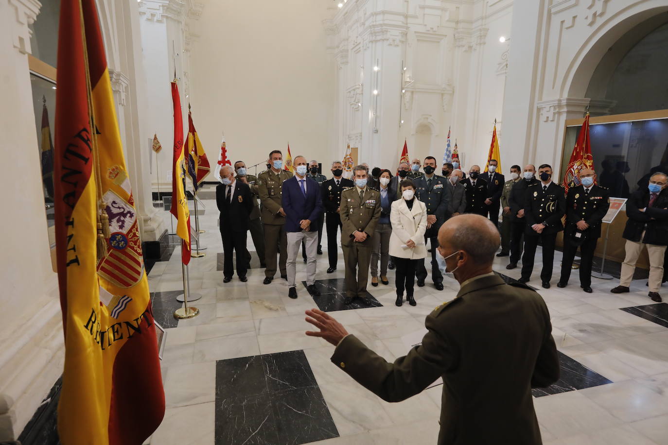 La exposición &#039;Banderas históricas de España&#039;, en imágenes