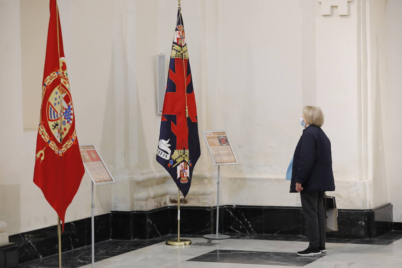 La exposición &#039;Banderas históricas de España&#039;, en imágenes