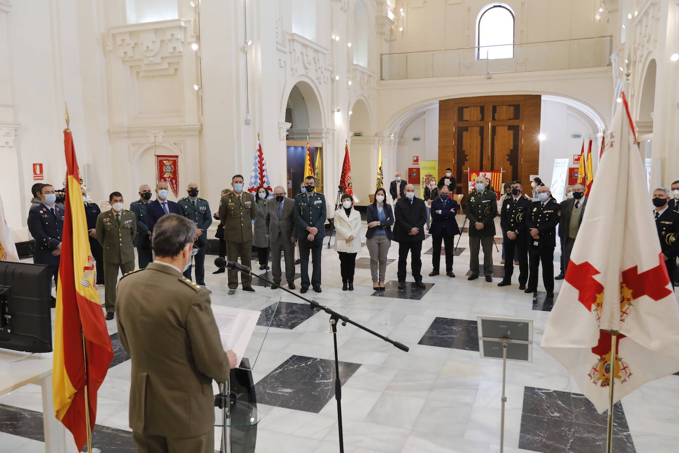 La exposición &#039;Banderas históricas de España&#039;, en imágenes