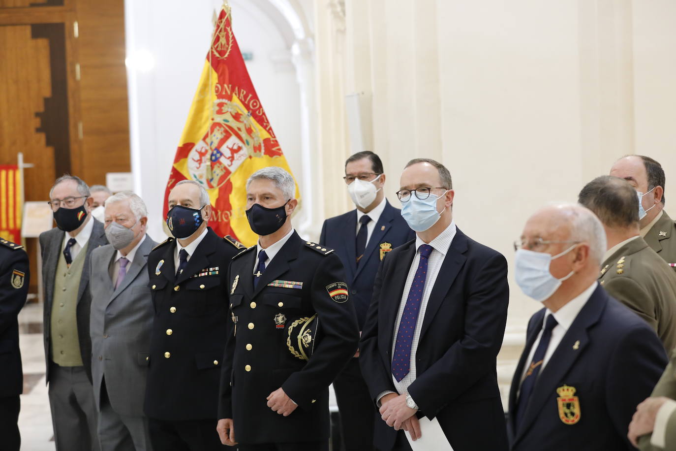 La exposición &#039;Banderas históricas de España&#039;, en imágenes