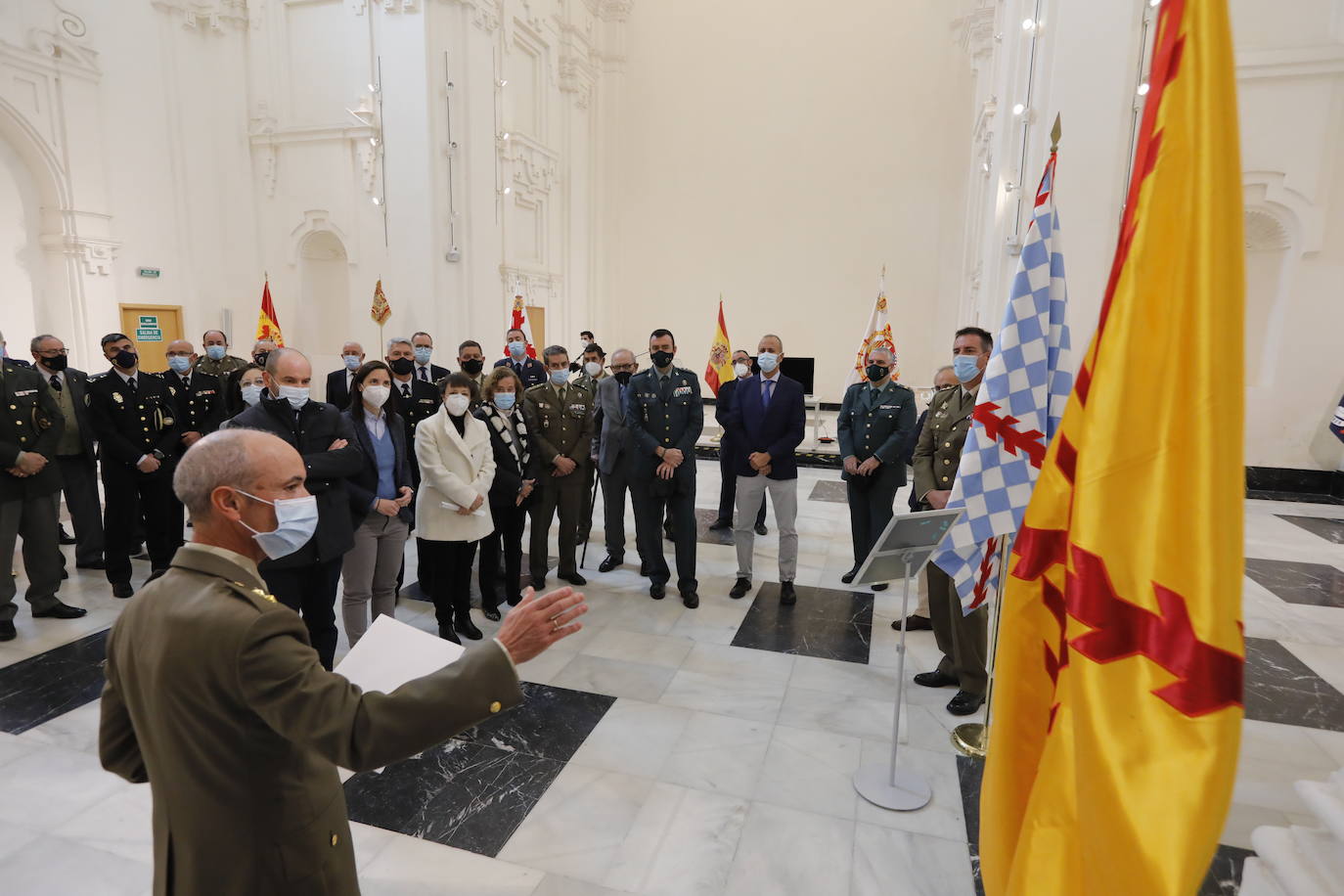 La exposición &#039;Banderas históricas de España&#039;, en imágenes