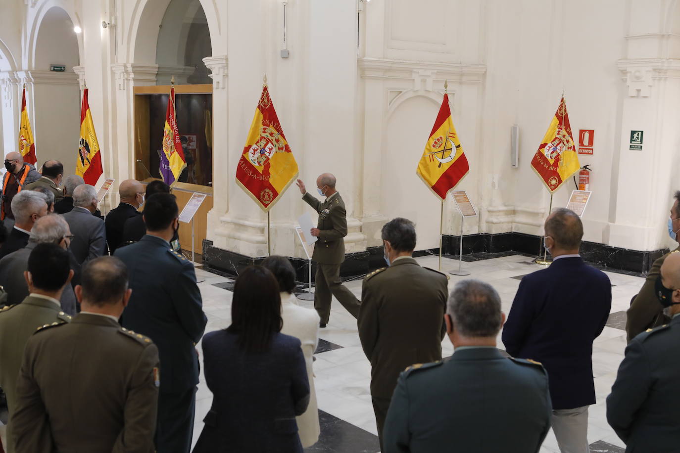 La exposición &#039;Banderas históricas de España&#039;, en imágenes