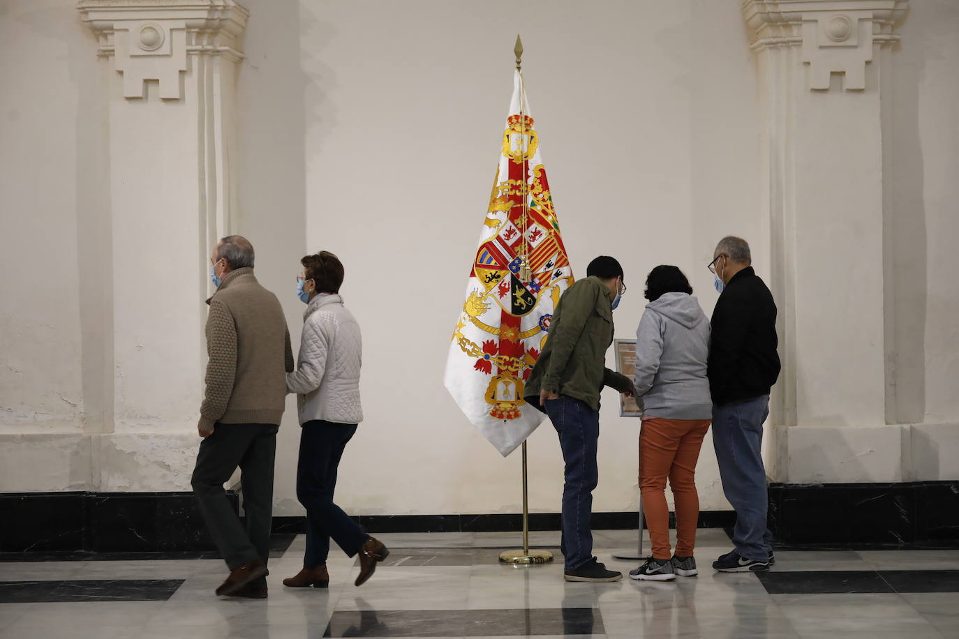 La exposición &#039;Banderas históricas de España&#039;, en imágenes