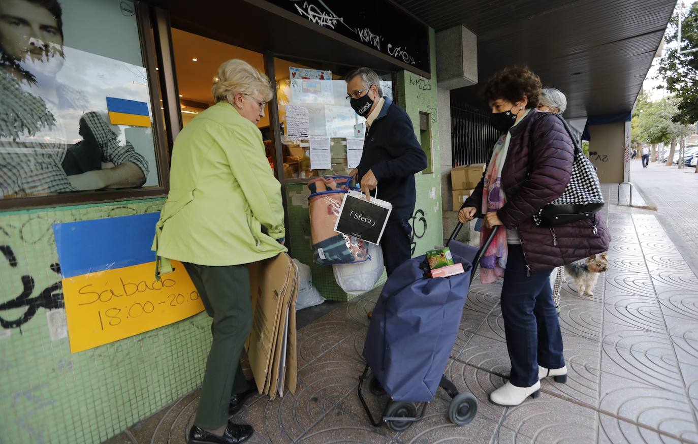 La ayuda de Córdoba para Ucrania, en imágenes