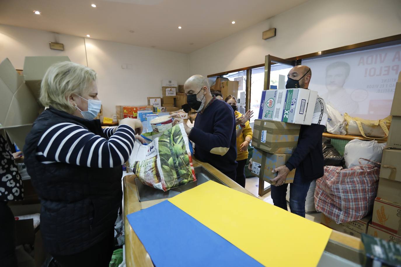 La ayuda de Córdoba para Ucrania, en imágenes