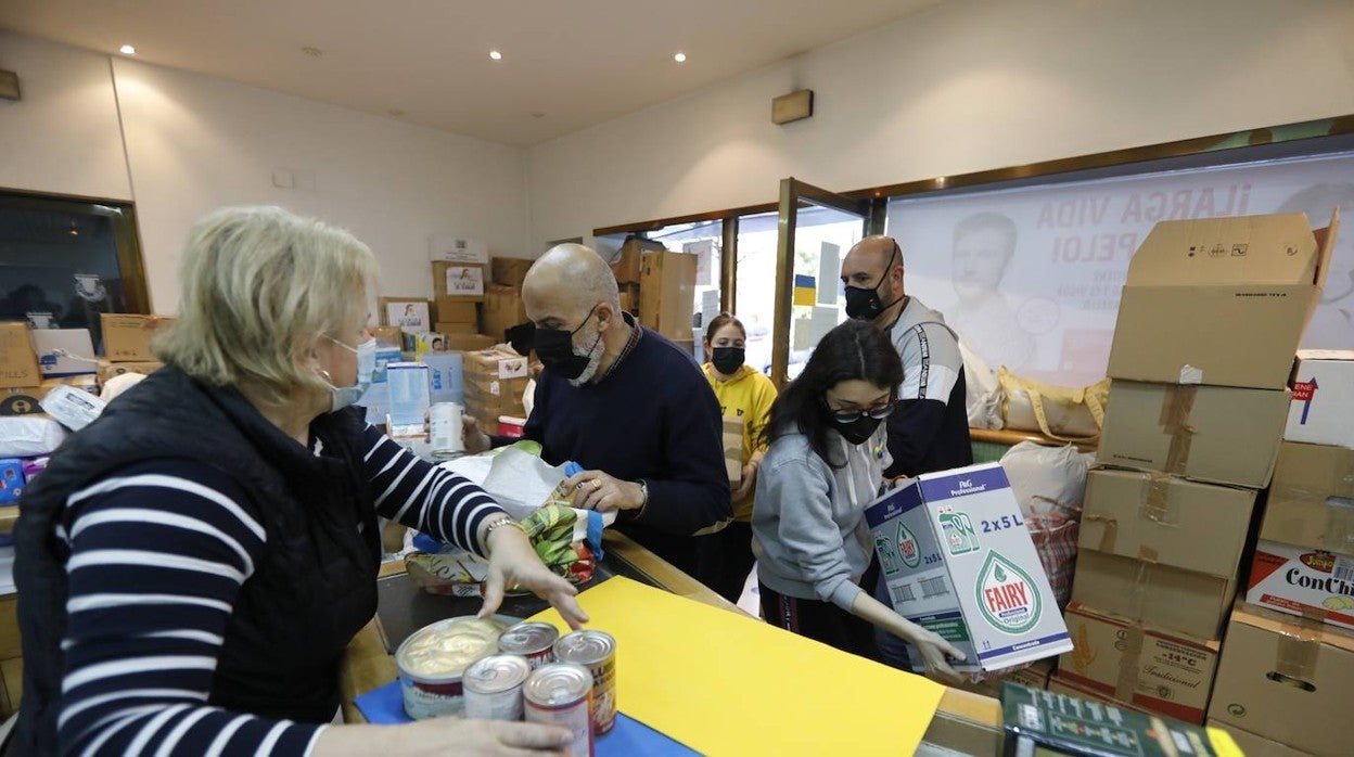 La ayuda de Córdoba para Ucrania, en imágenes