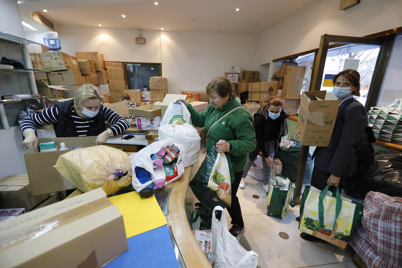 La ayuda de Córdoba para Ucrania, en imágenes