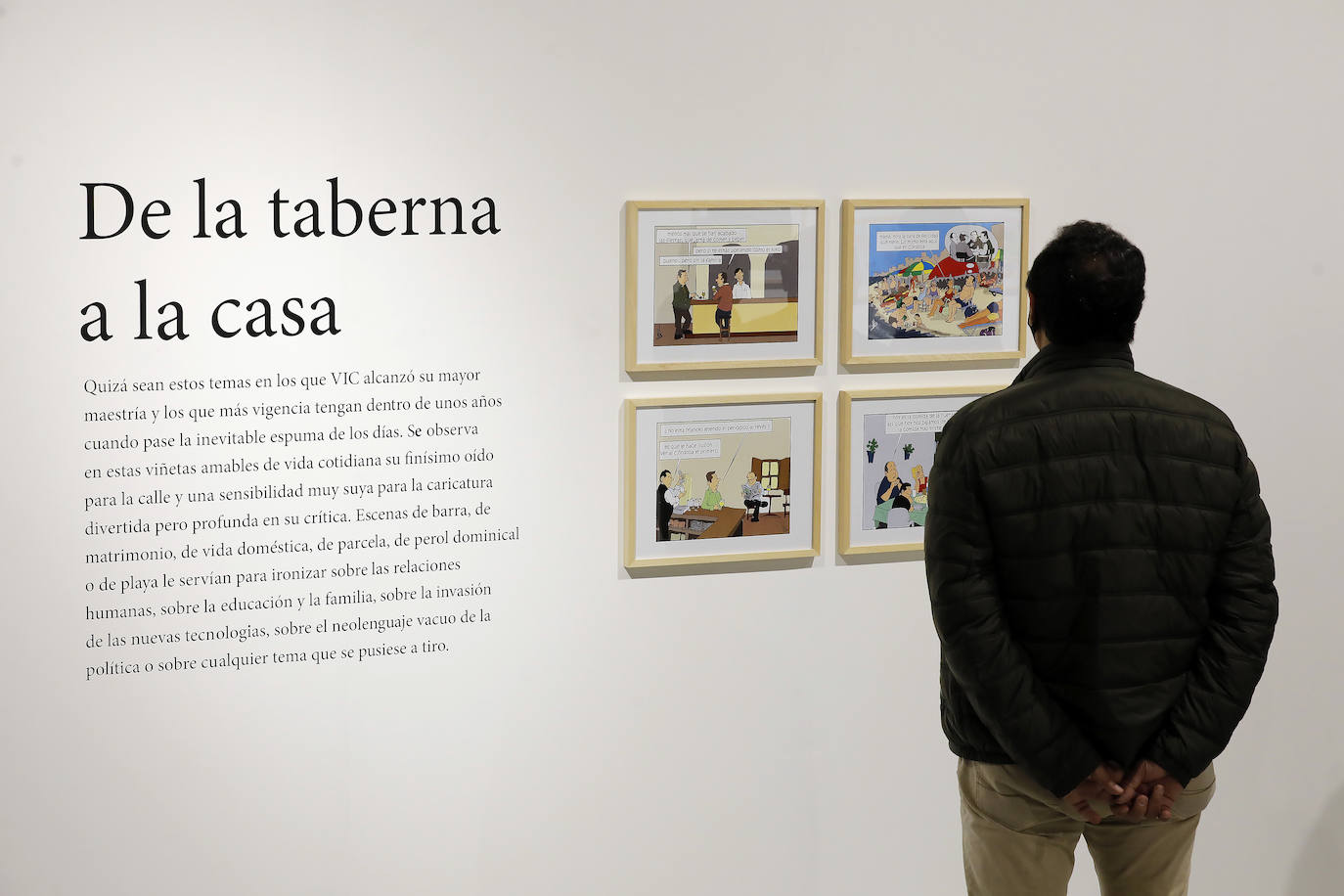 La exposición de homenaje a Vic en Córdoba, en imágenes