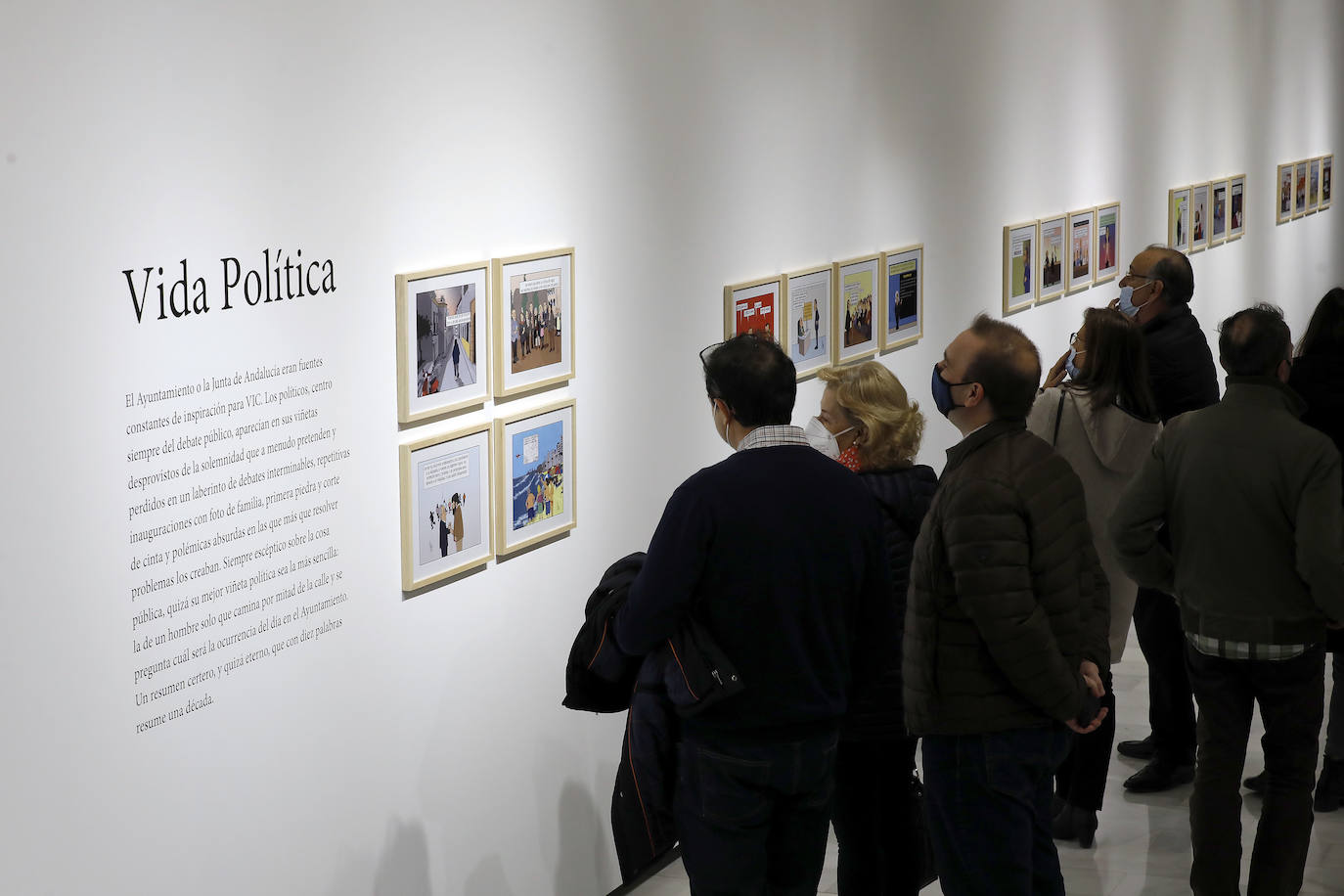 La exposición de homenaje a Vic en Córdoba, en imágenes