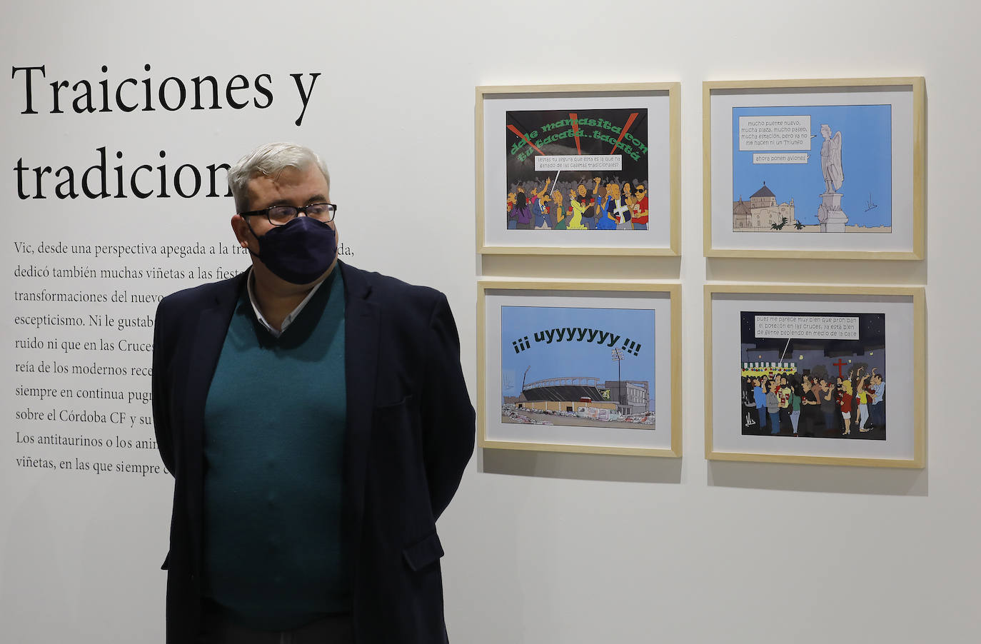 La exposición de homenaje a Vic en Córdoba, en imágenes