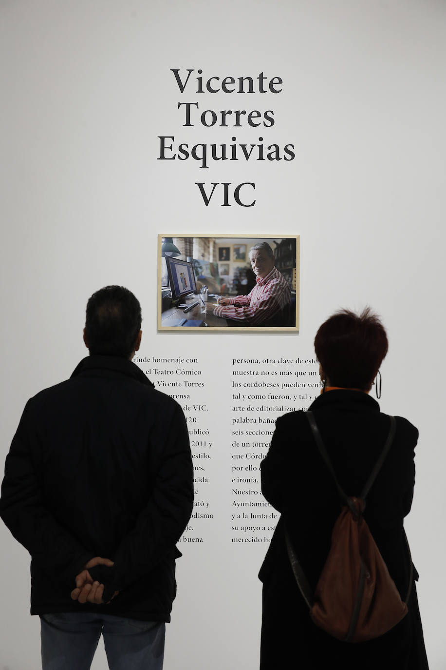 La exposición de homenaje a Vic en Córdoba, en imágenes