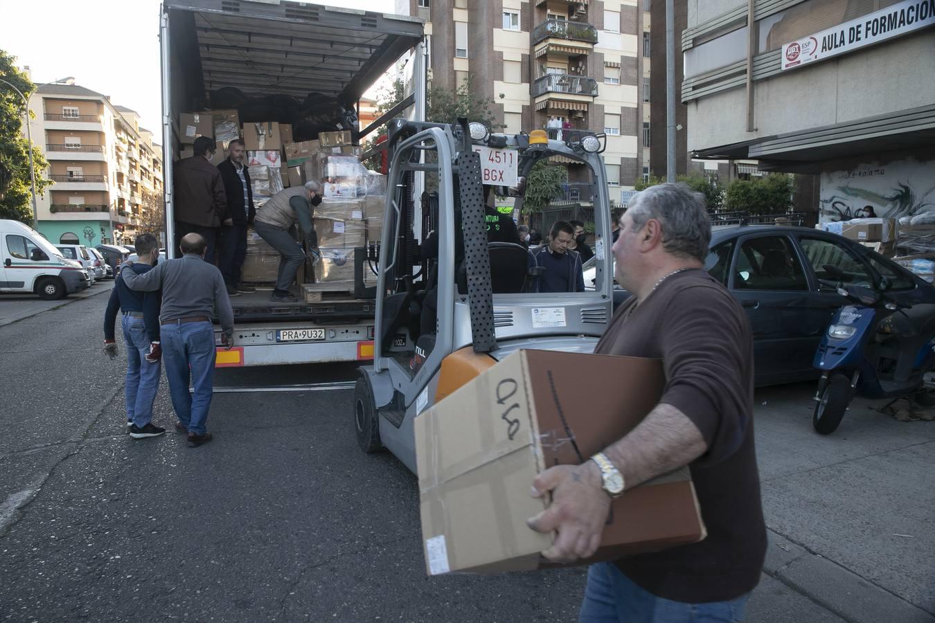 El camión con destino a Ucrania, en imágenes