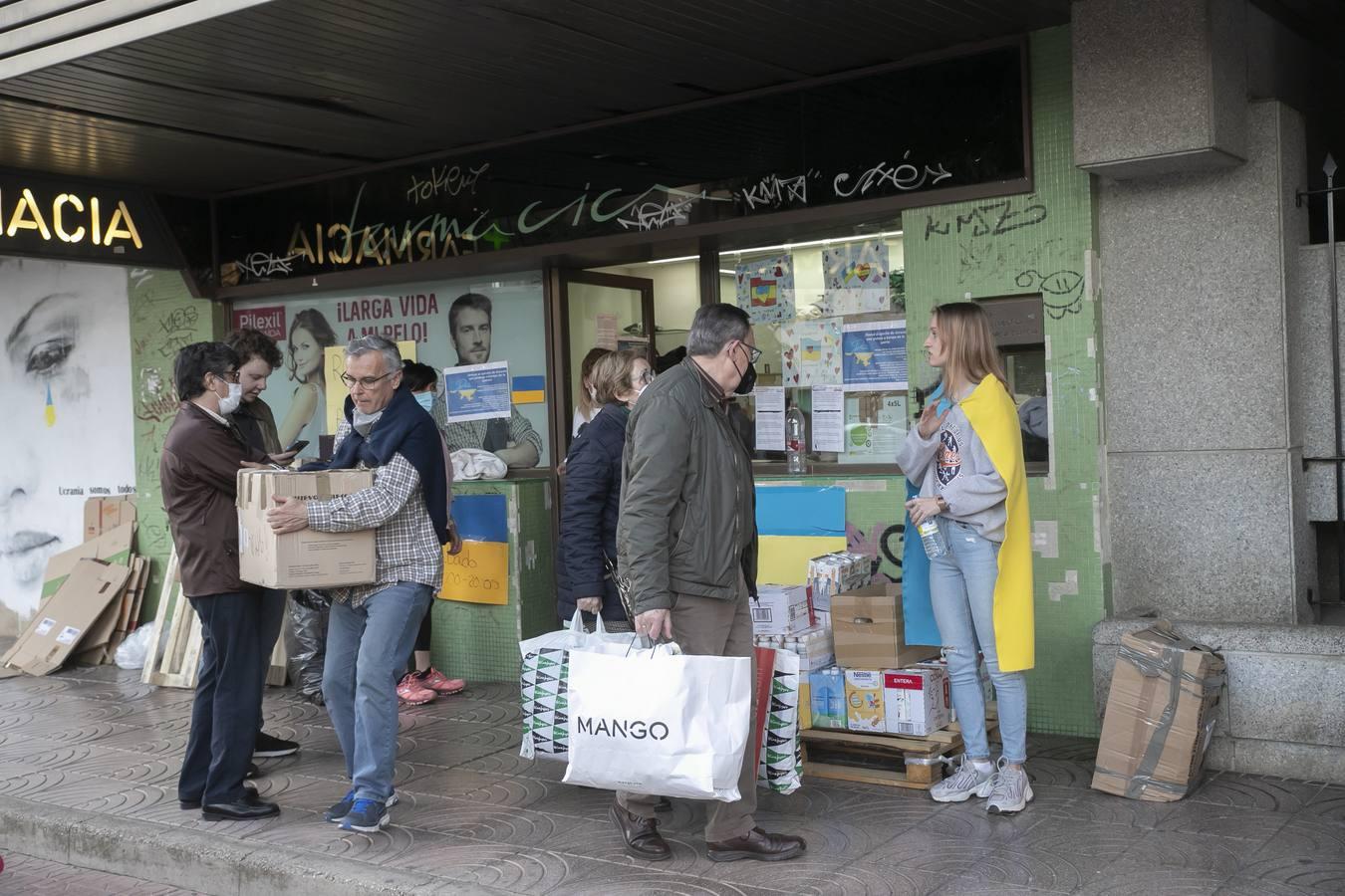 El camión con destino a Ucrania, en imágenes