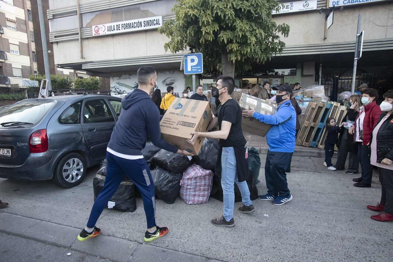 El camión con destino a Ucrania, en imágenes