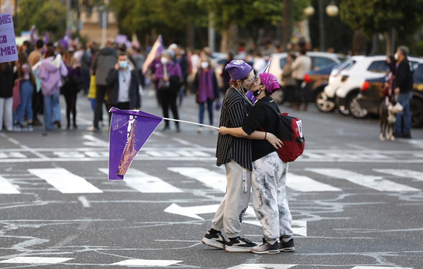 La manifestación del Día Internacional de la Mujer en Córdoba, en imágenes