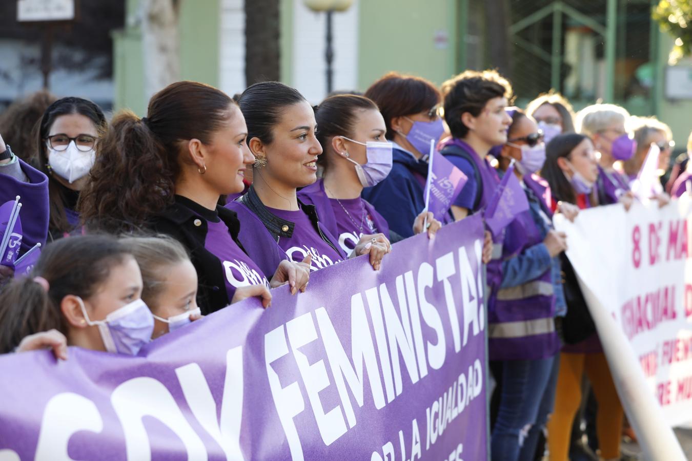 La manifestación del Día Internacional de la Mujer en Córdoba, en imágenes