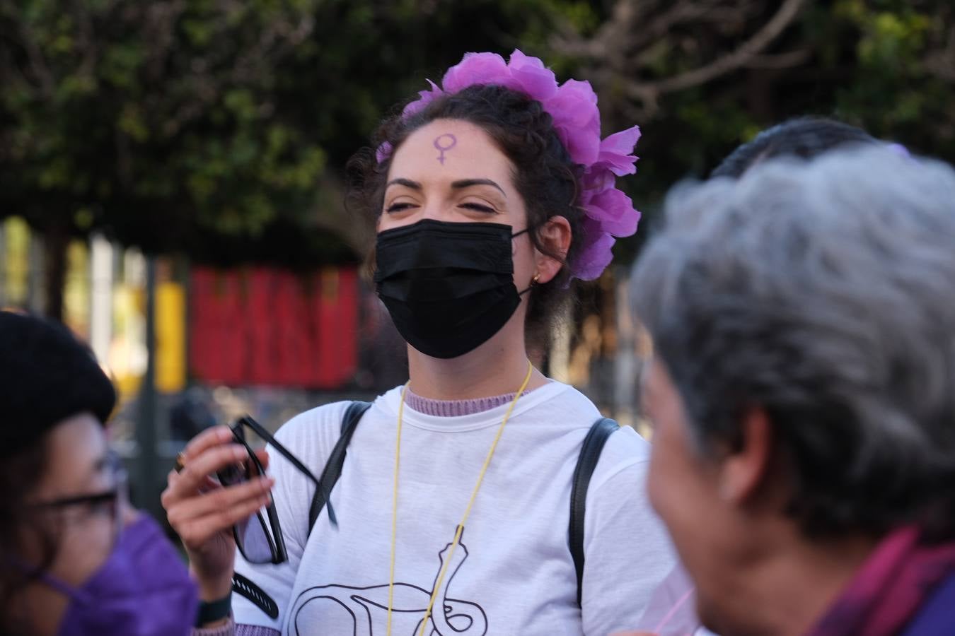 FOTOS: Marcha por el 8M en Cádiz