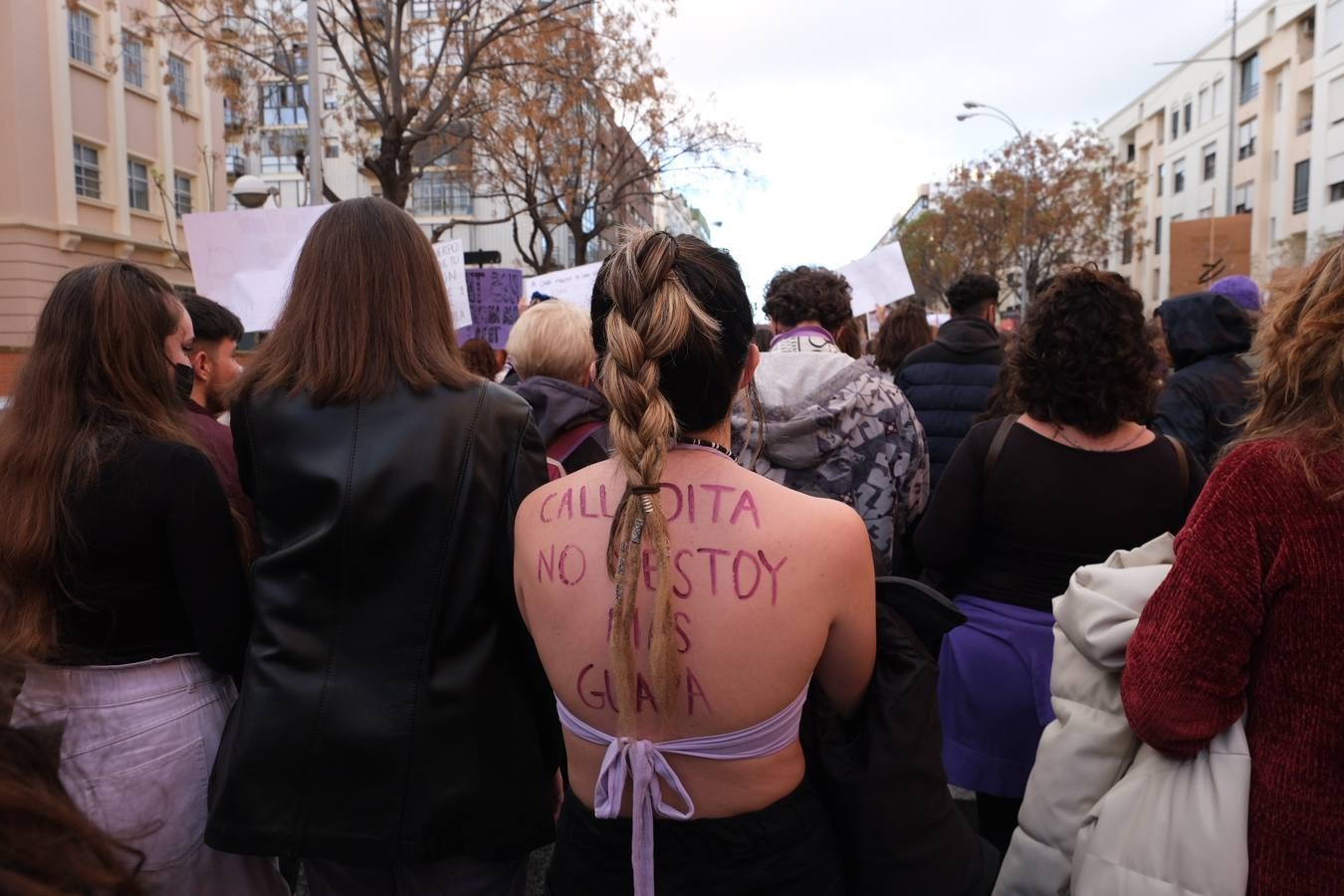 FOTOS: Marcha por el 8M en Cádiz