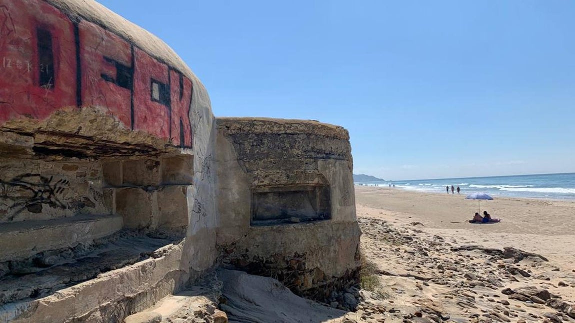 Búnker de la playa del Retín. 