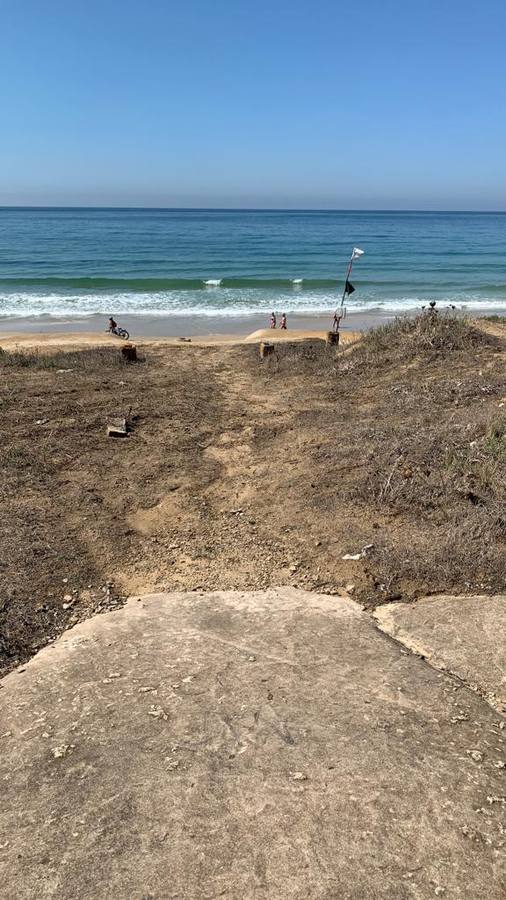 Búnker de la playa del Retín. 