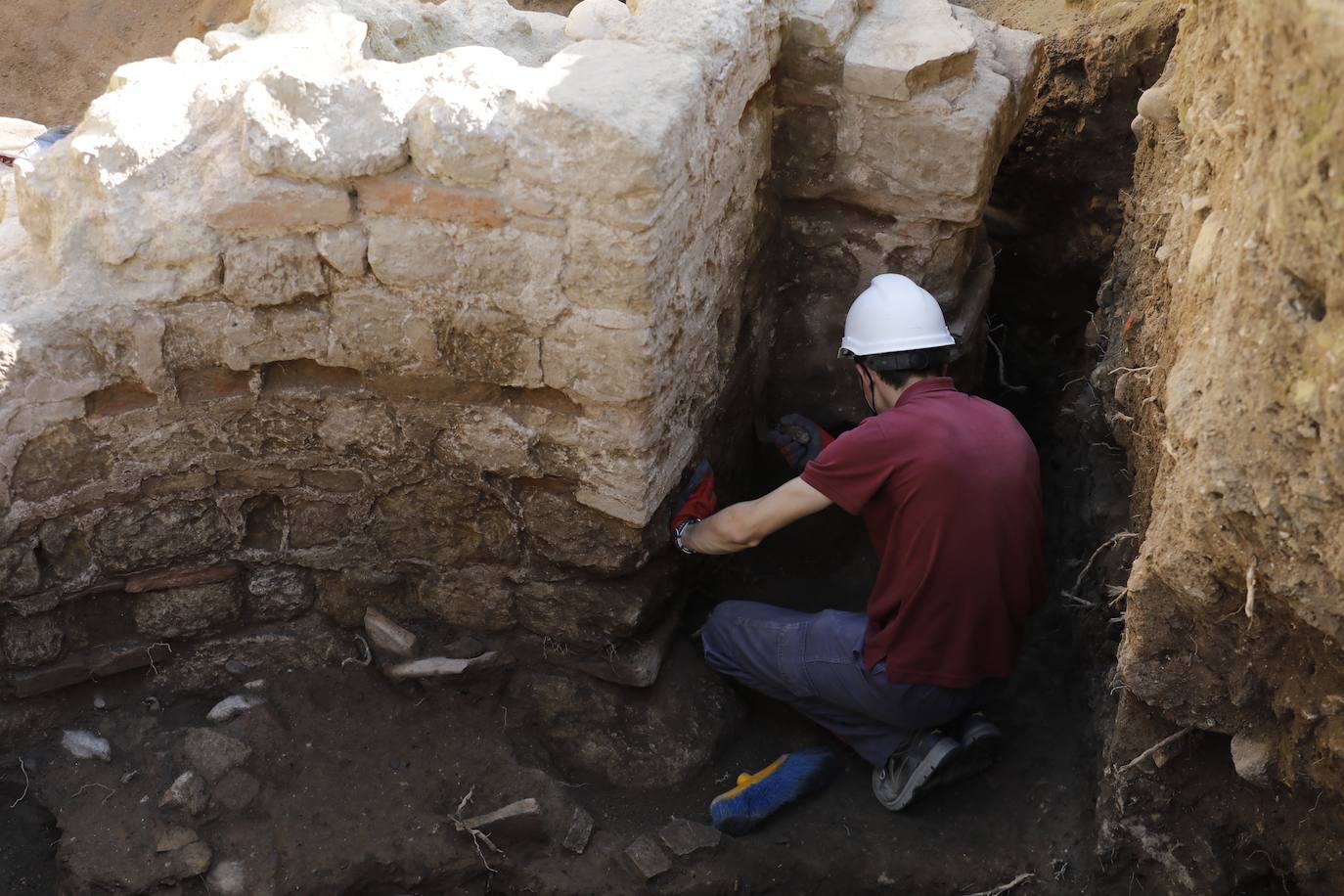 La excavación arqueológica en la Mezquita-Catedral de Córdoba, en imágenes