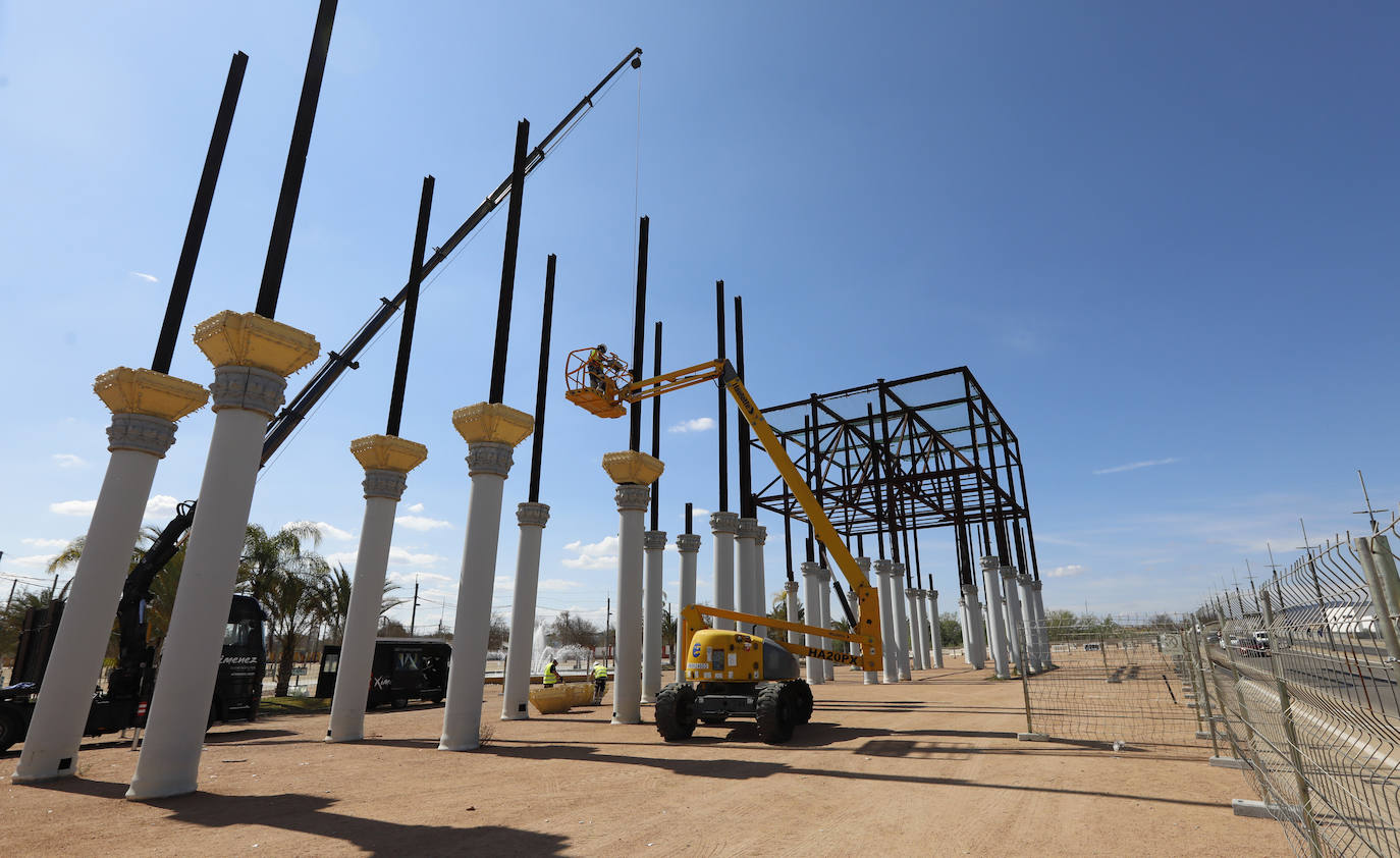 El montaje de la portada de la Feria de Córdoba 2022, en imágenes